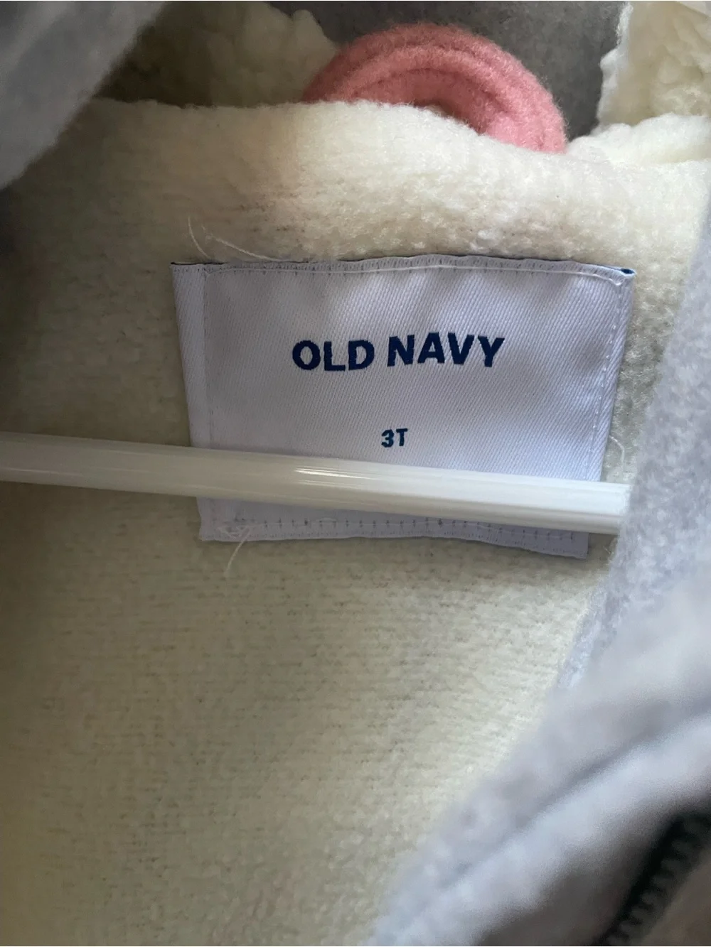 Old Navy grey pea coat 3T